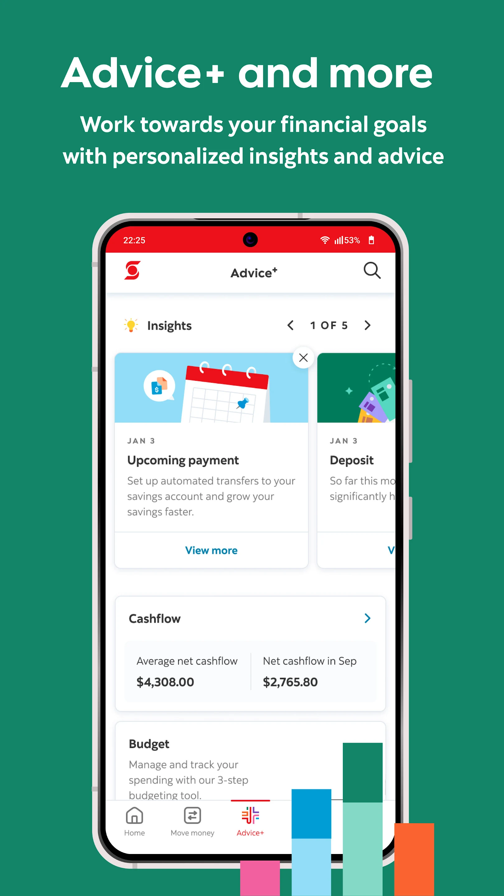 Scotia Mobile App — Advice+ and insights